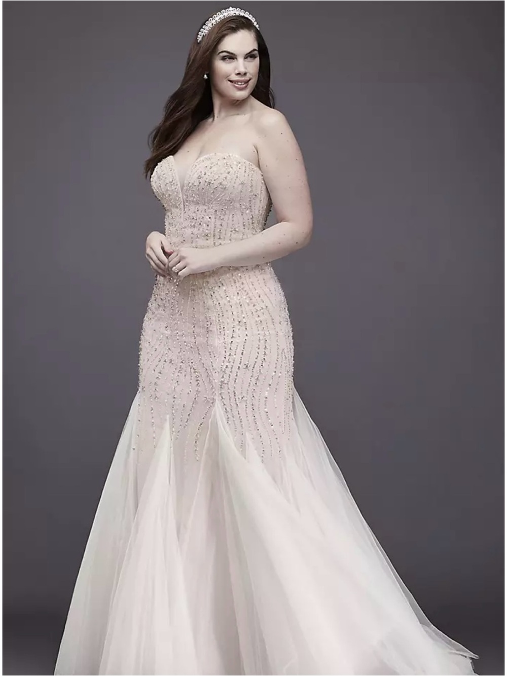 Sweetheart Trumpet Wedding
Dress
Galina Signature